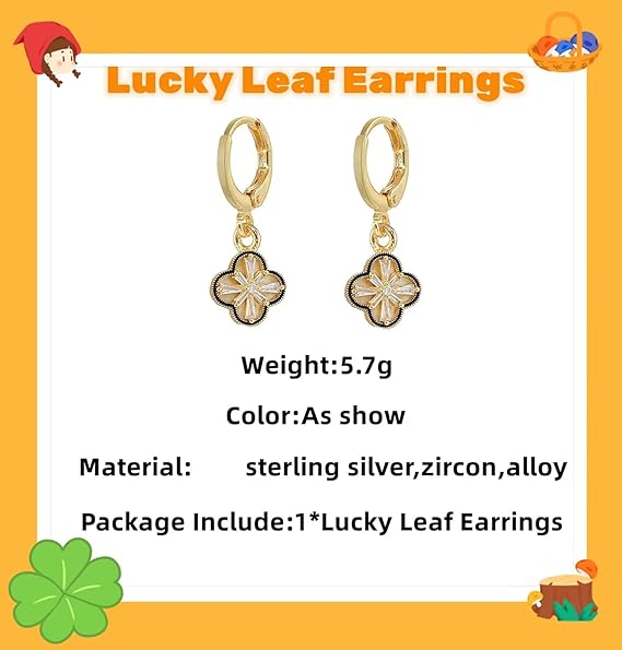 Lucky Leaf Earrings